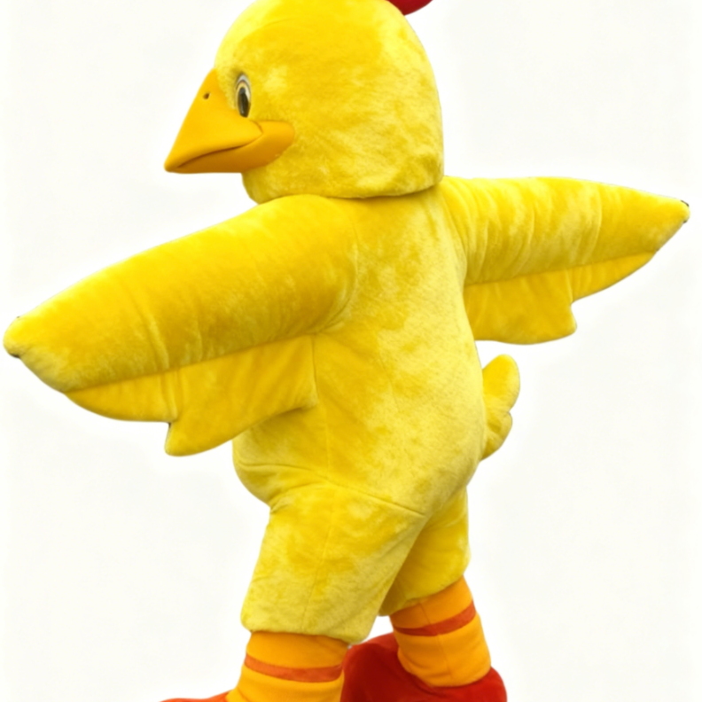 Yellow chick Mascot costume Yellow chick Mascot costume