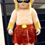 Cartoon Warrior Mascot Costume