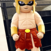 Cartoon Warrior Mascot Costume