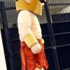 Cartoon Warrior Mascot Costume