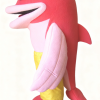 Pink dolphin mascot costume