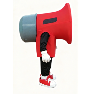 Cartoon Speaker Mascot costume