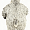 Grey goat cartoon Mascot costume