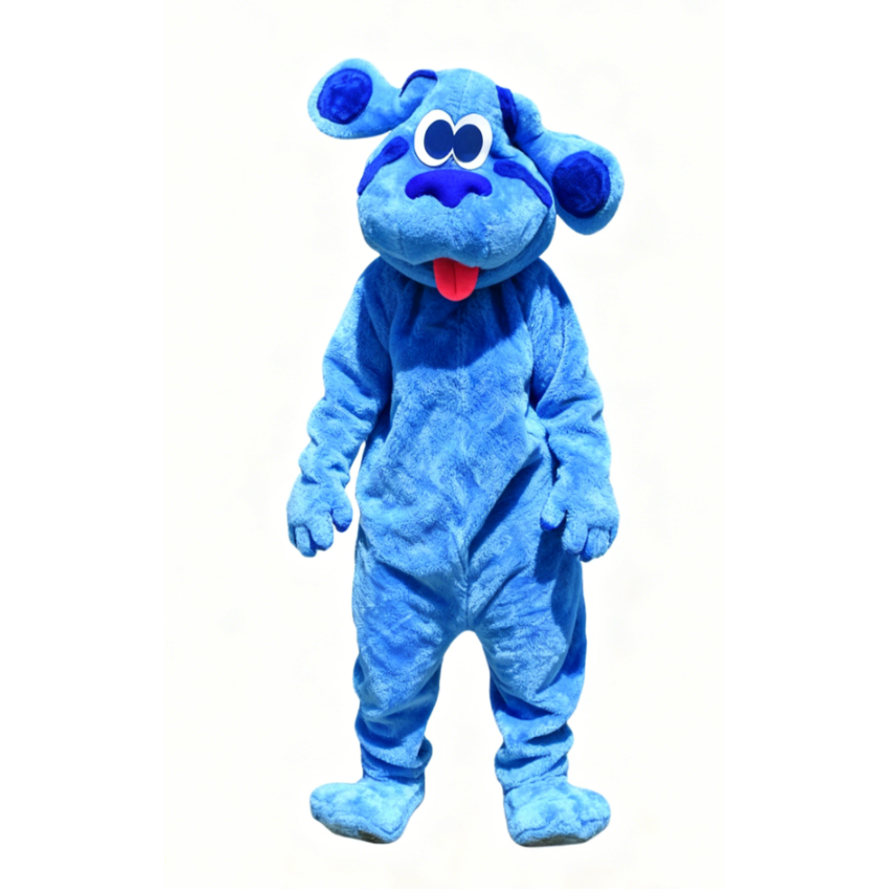 Blue Cute Puppy Mascot Costume