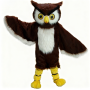 Fluffy Owl Mascot Costume
