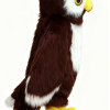 Fluffy Owl Mascot Costume