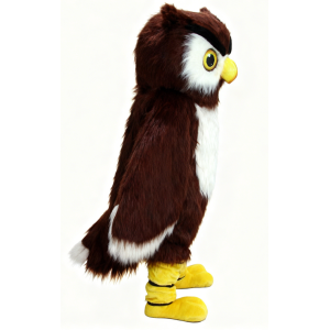 Fluffy Owl Mascot Costume