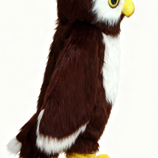 Fluffy Owl Mascot Costume
