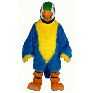 Adorable Fluffy Parrot Mascot Costume