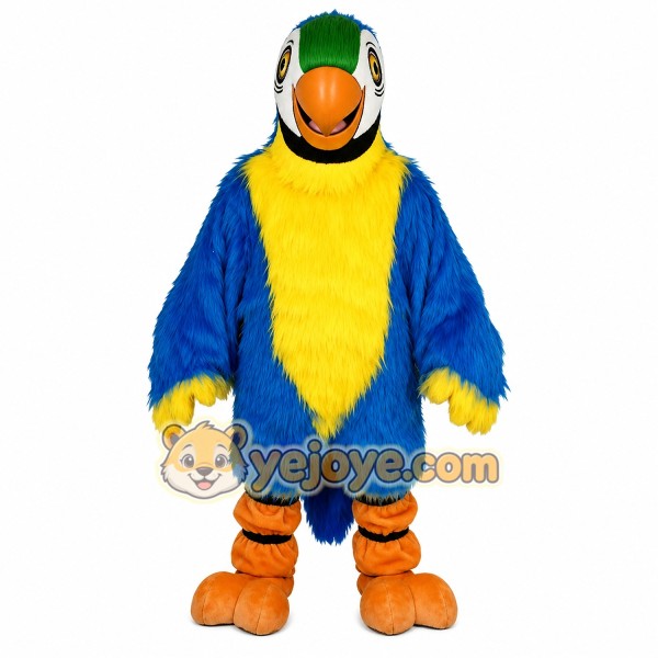 Adorable Fluffy Parrot Mascot Costume