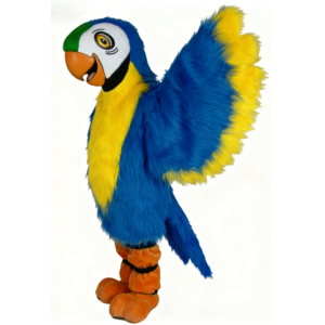 Adorable Fluffy Parrot Mascot Costume