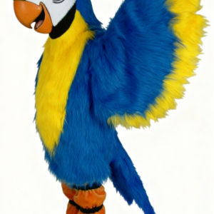 Adorable Fluffy Parrot Mascot Costume