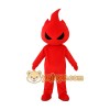 Cartoon Red Flame Mascot Costume Cartoon Red Flame Mascot Costume