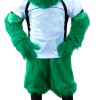 Grass green sport eagle Mascot costume