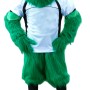 Grass green sport eagle Mascot costume