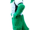 Grass green sport eagle Mascot costume
