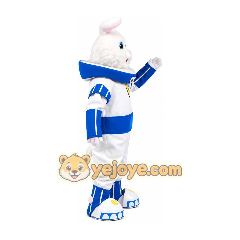 Astronaut rabbit cartoon mascot costume Astronaut rabbit cartoon mascot costume