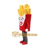 French fries cartoon mascot costume French fries cartoon mascot costume