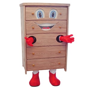 Halloween Cabinet Cartoon Mascot Costume