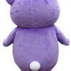 Purple little devil bear cartoon Mascot costume