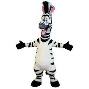 Cartoon Zebra Cartoon Mascot Costume