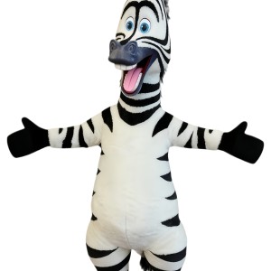 Cartoon Zebra Cartoon Mascot Costume