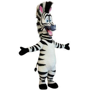 Cartoon Zebra Cartoon Mascot Costume