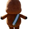 Brown cartoon deer Mascot costume