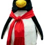 Red Scarf Cartoon Penguin Mascot Costume