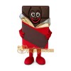 Black chocolate cartoon mascot costume Black chocolate cartoon mascot costume