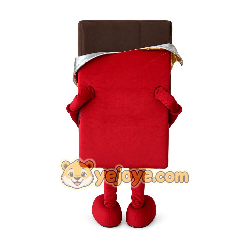 Black chocolate cartoon mascot costume Black chocolate cartoon mascot costume