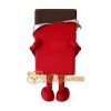 Black chocolate cartoon mascot costume Black chocolate cartoon mascot costume