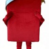 Black chocolate cartoon mascot costume