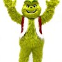 Green Christmas Grinch Cartoon Mascot Costume