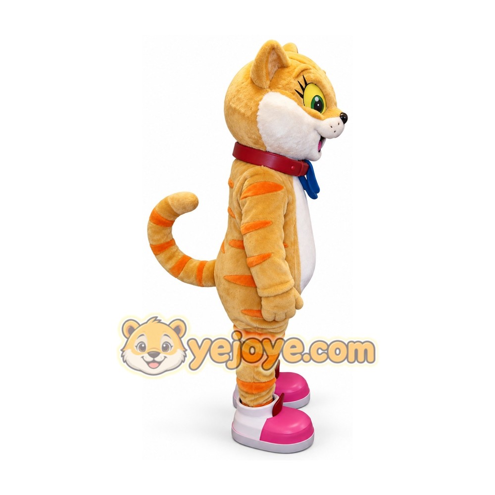 Cute little cat cartoon kitty mascot costume Cute little cat cartoon kitty mascot costume