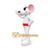 White pirate mouse cartoon mascot costume White pirate mouse cartoon mascot costume