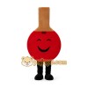 Table tennis racket cartoon mascot costume suit Table tennis racket cartoon mascot costume suit