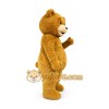 Brown Bear Cartoon Mascot Costume