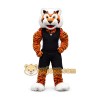 Striped tiger cartoon mascot costume Striped tiger cartoon mascot costume