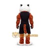 Striped tiger cartoon mascot costume Striped tiger cartoon mascot costume