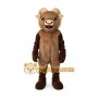 Brown Ram Cartoon Mascot Costume