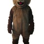 Brown Ram Cartoon Mascot Costume
