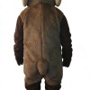 Brown Ram Cartoon Mascot Costume