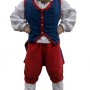 Gentleman Patriot Cartoon Mascot Costume