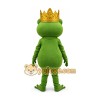 Frog Prince cartoon mascot costume Frog Prince cartoon mascot costume