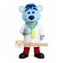 Blue Little Bear Doctor Mascot Costume