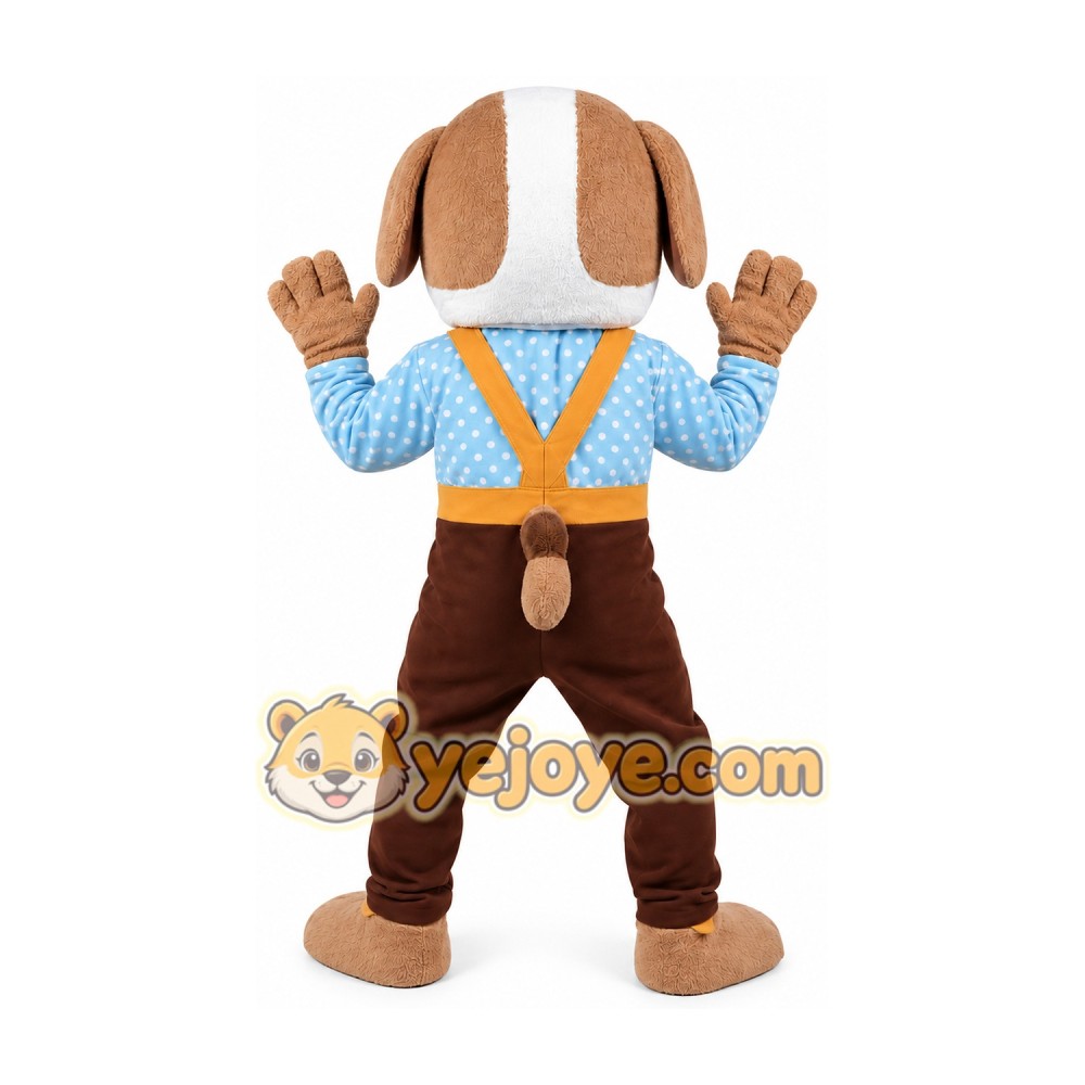Brown Dog Mascot Costume Adult Size Full Body Plush Animal Costume Brown Dog Mascot Costume Adult Size Full Body Plush Animal Costume