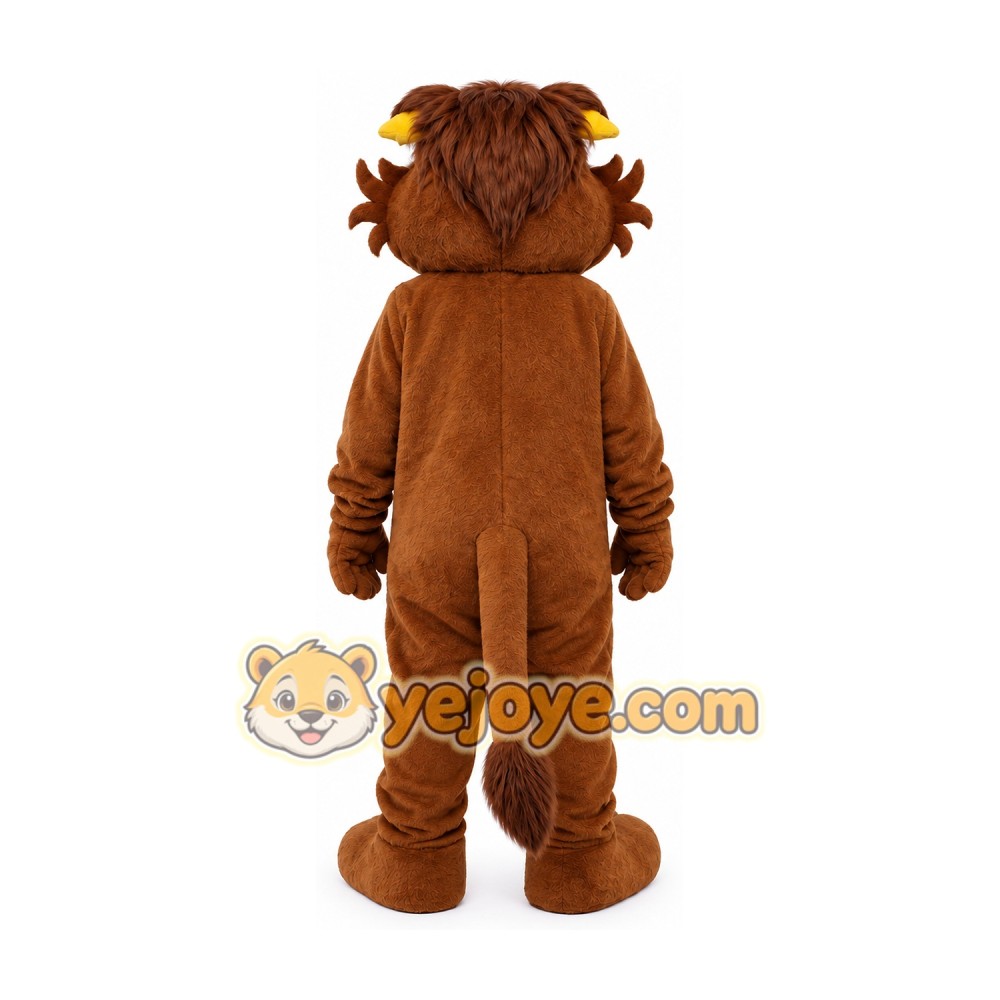 Brown Lion Mascot Costume Adult Size Full Body Plush Animal Costume Brown Lion Mascot Costume Adult Size Full Body Plush Animal Costume