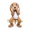 Brown Puppy Mascot Costume Adult Full Body Plush Animal Suit Brown Puppy Mascot Costume Adult Full Body Plush Animal Suit