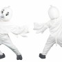 White Bird Mascot Costume Adult Size Full Body Plush Animal Costume